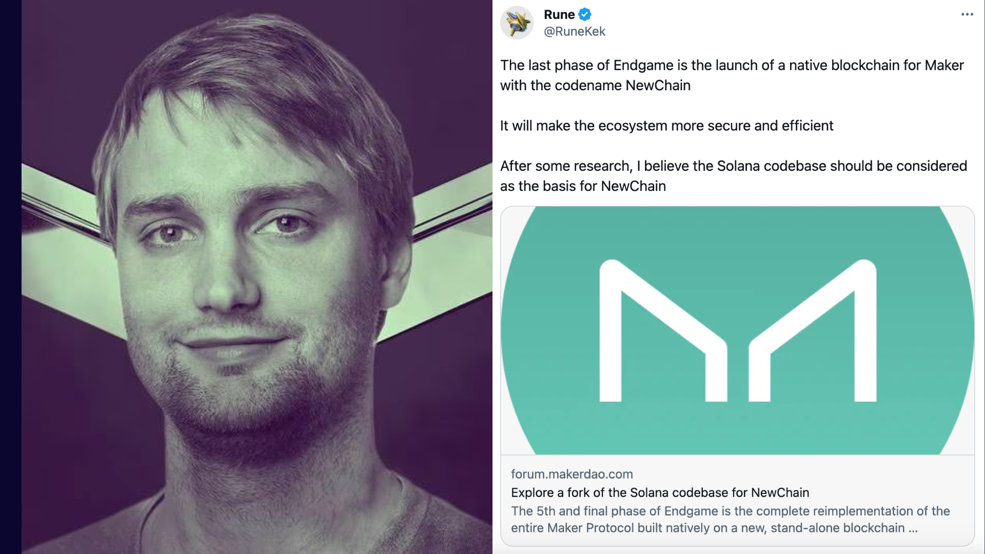  MakerDAO co-founder Rune Christensen